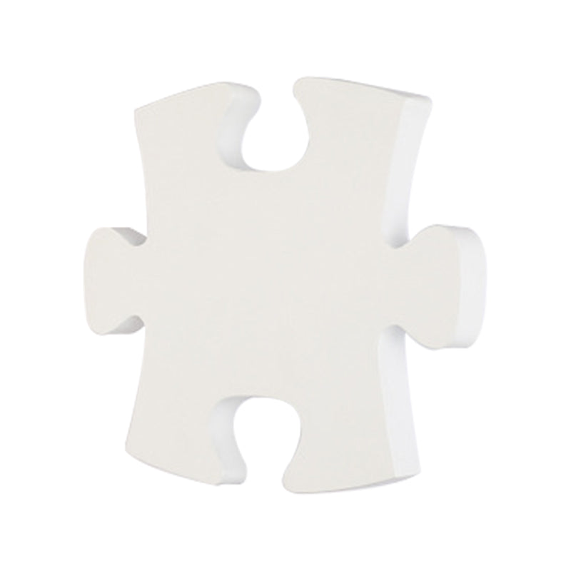 Frendorf | Jigsaw Wandleuchte Moderne Acryl Schwarz/Weiß LED Wandlicht in Warm/Weiß Licht für Wohnzimmer
