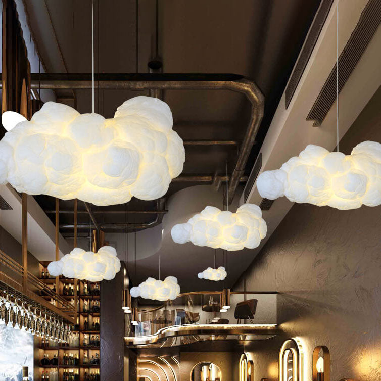 Wolke 1-Licht LED Pendelleuchte