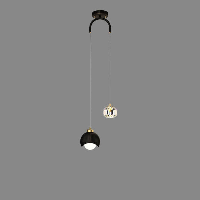 Frendorf | AstraLux Island LED Pendelleuchte | Modern | Luxus Design | Eisen und Messing | Deko für Zuhause