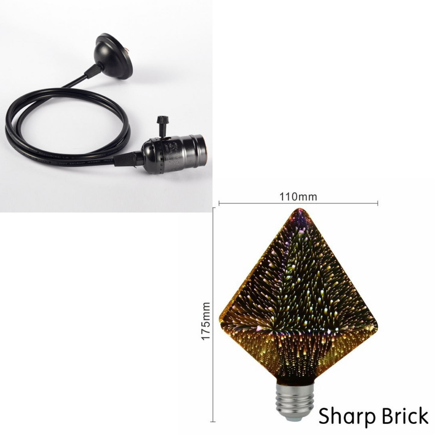 3D LED Feuerwerksbirne