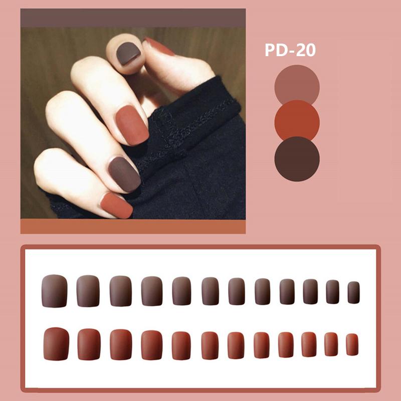 Frendorf | Vollabdeckende Fake Nail Tips (24 Stück)