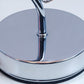 Frendorf | Roseva Art Deco Tischlampe | Stoff-Rosenschirm | Elegante Beleuchtung | Schlafzimmer Dekoration