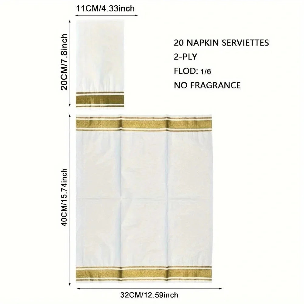 20 Stück Keine Duft Papier Serviette Party Tischdeko Papier Platzdeckchen