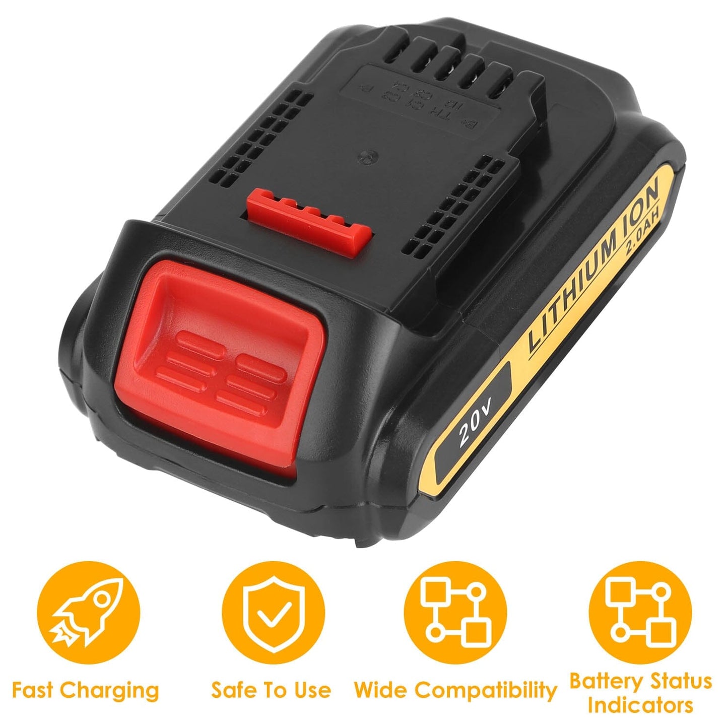 Frendorf | 20V Ersatzbatterie geeignet für Dewalt DCB