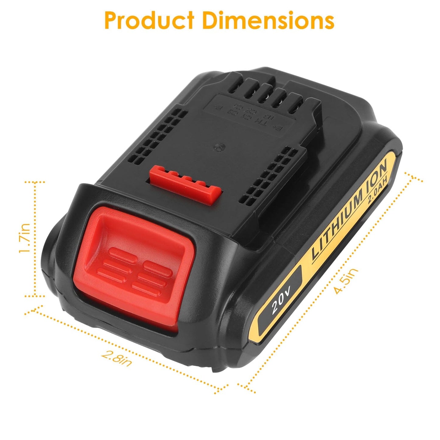 Frendorf | 20V Ersatzbatterie geeignet für Dewalt DCB