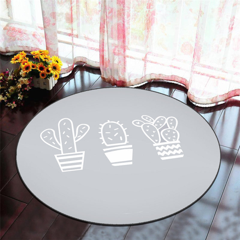 Frendorf | Mehrfarbiger Prinzessinnen-Teppich Polyester Botanicals Tierteppich Rutschfeste Rückseite Maschinenwaschbar Haustierfreundlicher Teppich für das Kinderzimmer