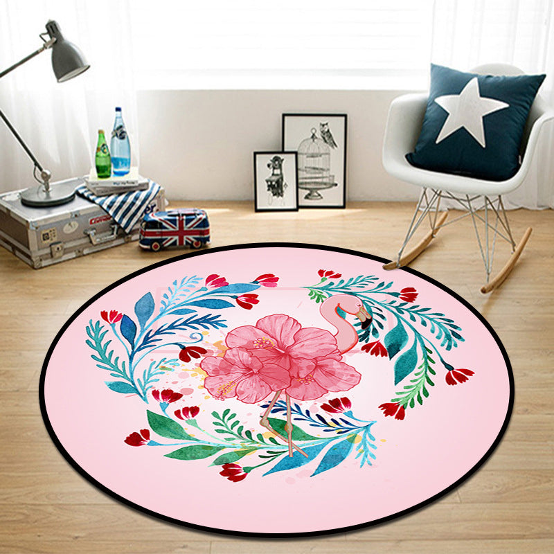 Frendorf | Mooi Multi Kleuren Cartoon Tapijt Synthetisch Scandinavisch Tapijt Antislip Machinewasbaar Vlekbestendig Vloerkleed voor Kinderkamer