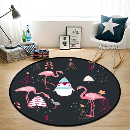 Frendorf | Mooi Multi Kleuren Cartoon Tapijt Synthetisch Scandinavisch Tapijt Antislip Machinewasbaar Vlekbestendig Vloerkleed voor Kinderkamer