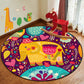 Frendorf | Leren en Spelen Cartoon Tapijt Multi Color Dierenpatroon Tapijt Huisdier Vriendelijk Anti-Slip Onderzijde Wasbaar Tapijt voor Kinderen