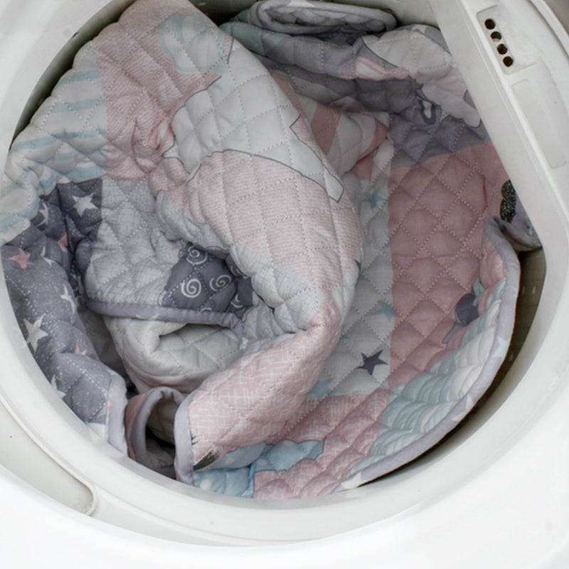 Frendorf | Zachte Dierafdruk Gequilt Tapijt Multi Color Cartoon Tapijt Katoen Gemakkelijk Onderhoud Tapijt voor Kinderkamer