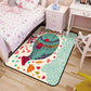 Frendorf | Kinderkunst Teken Print Tapijt Multi-Kleur Synthetisch Tapijt Antislip Huisdiervriendelijk Machinewasbaar Vloerkleed voor Kinderkamer