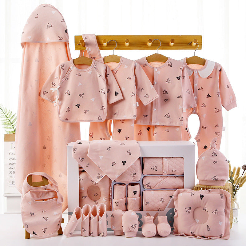 Frendorf | Baby-Geschenkbox-Set aus Baumwolle für Neugeborene
