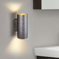 Frendorf | Tubular LED Op- en Neer Wandlamp Modern Metaal 1 Licht Zwart/Grijs/Goud Wandlamp voor Badkamer