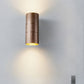 Frendorf | Tubular LED Op- en Neer Wandlamp Modern Metaal 1 Licht Zwart/Grijs/Goud Wandlamp voor Badkamer