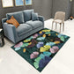 Frendorf | Betoverend Postmodern Tapijt Multikleur Botanisch Geometrisch Tapijt Wasbaar Huisdiervriendelijk Antislip Tapijt voor Thuisdecoratie