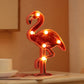 Art Decor Tierförmige Batterietischbeleuchtung Kunststoff Schlafzimmer LED Nachttischlampe