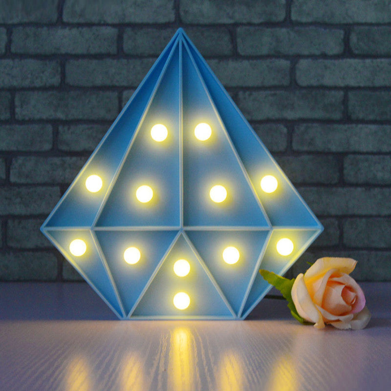 Frendorf | Kids Style Cartoon Formen Batterie Tischlampe Kunststoff Nachttisch LED Nachtisch Beleuchtung