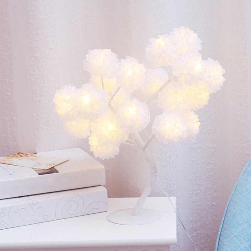 Frendorf | Boomvormige USB Tafel Lamp Kinderen Stijl Plastic Woonkamer LED Nachtkast Verlichting