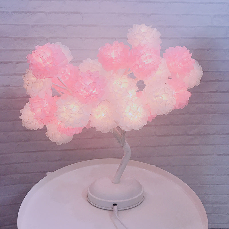 Frendorf | Boomvormige USB Tafel Lamp Kinderen Stijl Plastic Woonkamer LED Nachtkast Verlichting