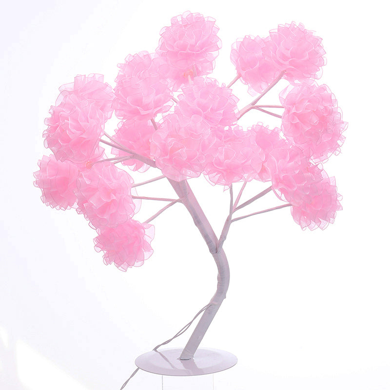 Frendorf | Boomvormige USB Tafel Lamp Kinderen Stijl Plastic Woonkamer LED Nachtkast Verlichting