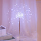 Frendorf | Rose Gold Firework Batterijtje Tafellamp Moderne Metallische LED Nachtkast Verlichting voor Meisjes Slaapkamer