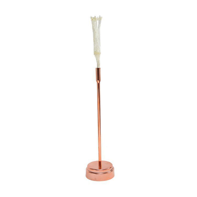Frendorf | Rose Gold Firework Batterijtje Tafellamp Moderne Metallische LED Nachtkast Verlichting voor Meisjes Slaapkamer