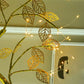 Frendorf | Stijlvolle Boom USB Nachtkast Lamp Metallic Woonkamer LED Tafelverlichting in Goud