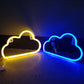 Frendorf | Plastik Wolkenförmige Batterie Wandlampe Weiße LED Nachtbeleuchtung Ideen für Kinder Schlafzimmer