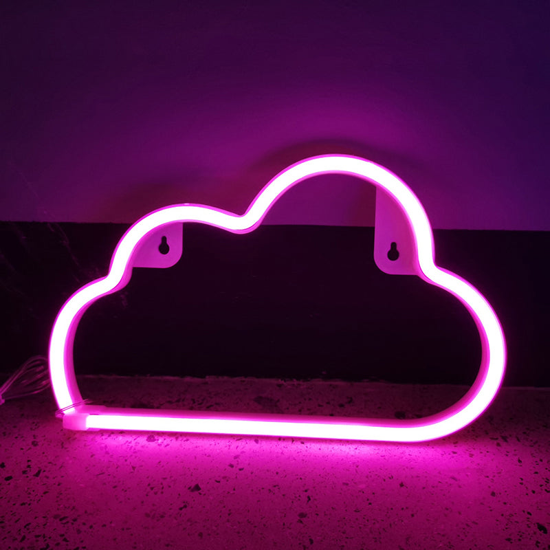 Frendorf | Plastik Wolkenförmige Batterie Wandlampe Weiße LED Nachtbeleuchtung Ideen für Kinder Schlafzimmer