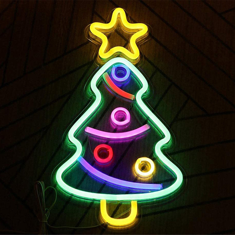 Plastik Cartoon-förmige USB-Wandbeleuchtung Künstliche LED-Neon-Nachtlicht für das Wohnzimmer