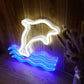 Plastik Cartoon-förmige USB-Wandbeleuchtung Künstliche LED-Neon-Nachtlicht für das Wohnzimmer