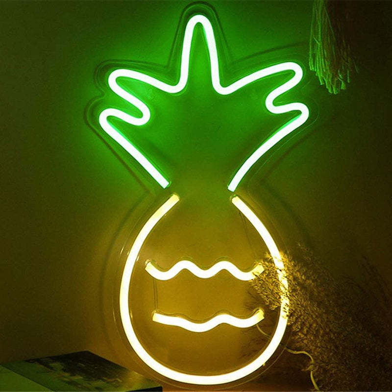Plastik Cartoon-förmige USB-Wandbeleuchtung Künstliche LED-Neon-Nachtlicht für das Wohnzimmer