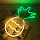 Plastik Cartoon-förmige USB-Wandbeleuchtung Künstliche LED-Neon-Nachtlicht für das Wohnzimmer