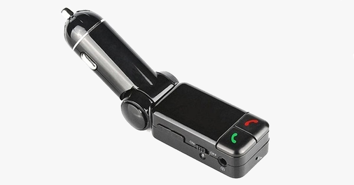 Frendorf | Bluetooth Auto-Adapter - verwendet für Freisprechen, Musik hören und hörbare Anweisungen empfangen