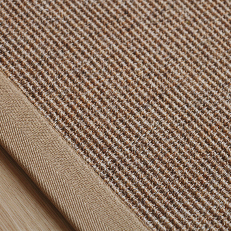 Frendorf | Beige Rustiek Vloerkleed Sisal Effen Kleur Vloerkleed Wasbaar Antislip Huisdier Vriendelijk Vloerkleed voor Slaapkamer