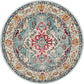 Multicolor Tribal Print Teppich Polyester Bohemian Teppich Fleckenresistent Maschinenwaschbar Rutschfester Teppich für Schlafzimmer
