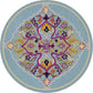 Multicolor Tribal Print Teppich Polyester Bohemian Teppich Fleckenresistent Maschinenwaschbar Rutschfester Teppich für Schlafzimmer