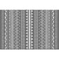Bohemian Wohnzimmer Teppich Mehrfarbig Geometrischer Teppich Polypropylen Fleckenresistent Rutschfeste Rückseite Waschbarer Teppich