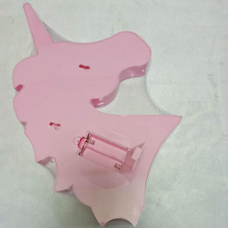 Frendorf | Diervormige Plastic Batterij Nachttafellamp Decoratieve Roze LED Tafellamp Ideeën voor Kinderkamer