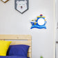 Frendorf | Kunststoff Runde Shade LED Wandlampe Cartoon Blaue Wandleuchte für Kindergarten