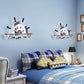 Frendorf | Kunststoff Runde Shade LED Wandlampe Cartoon Blaue Wandleuchte für Kindergarten