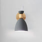 Frendorf | Metallic Swivel Shade Wandleuchte Macaron 1 Glühbirne Schlafzimmer Wandleuchte aus Holz