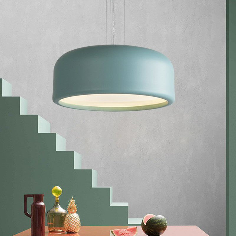 Runde Shade Wohnzimmer Deckenleuchte Acryl Einzel Minimalistische Hängelampe
