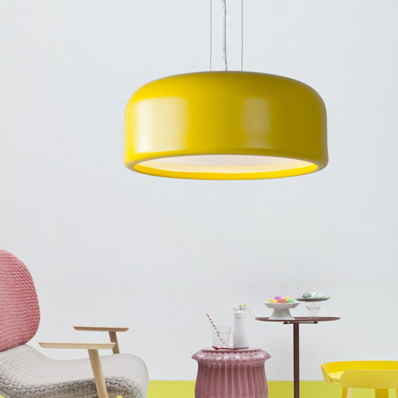 Runde Shade Wohnzimmer Deckenleuchte Acryl Einzel Minimalistische Hängelampe