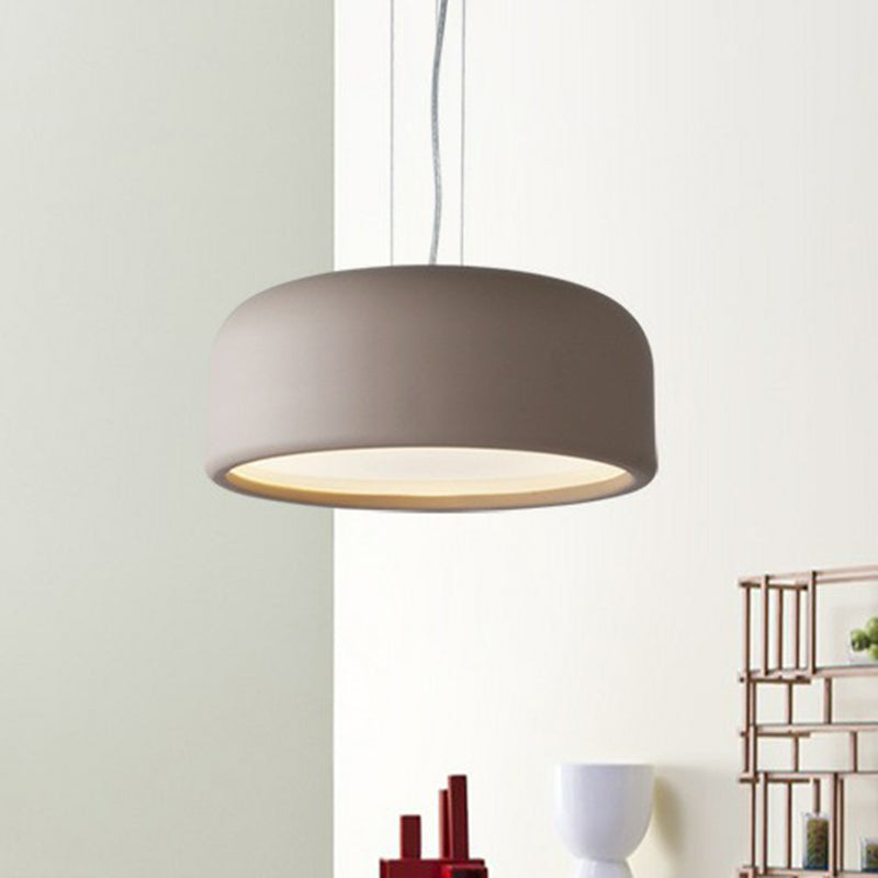 Runde Shade Wohnzimmer Deckenleuchte Acryl Einzel Minimalistische Hängelampe