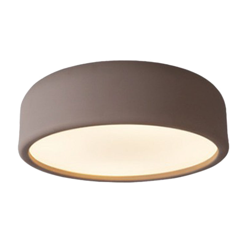 Runde Shade Wohnzimmer Deckenleuchte Acryl Einzel Minimalistische Hängelampe