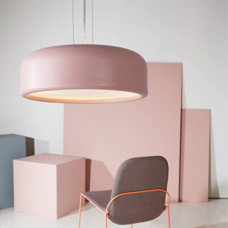 Runde Shade Wohnzimmer Deckenleuchte Acryl Einzel Minimalistische Hängelampe