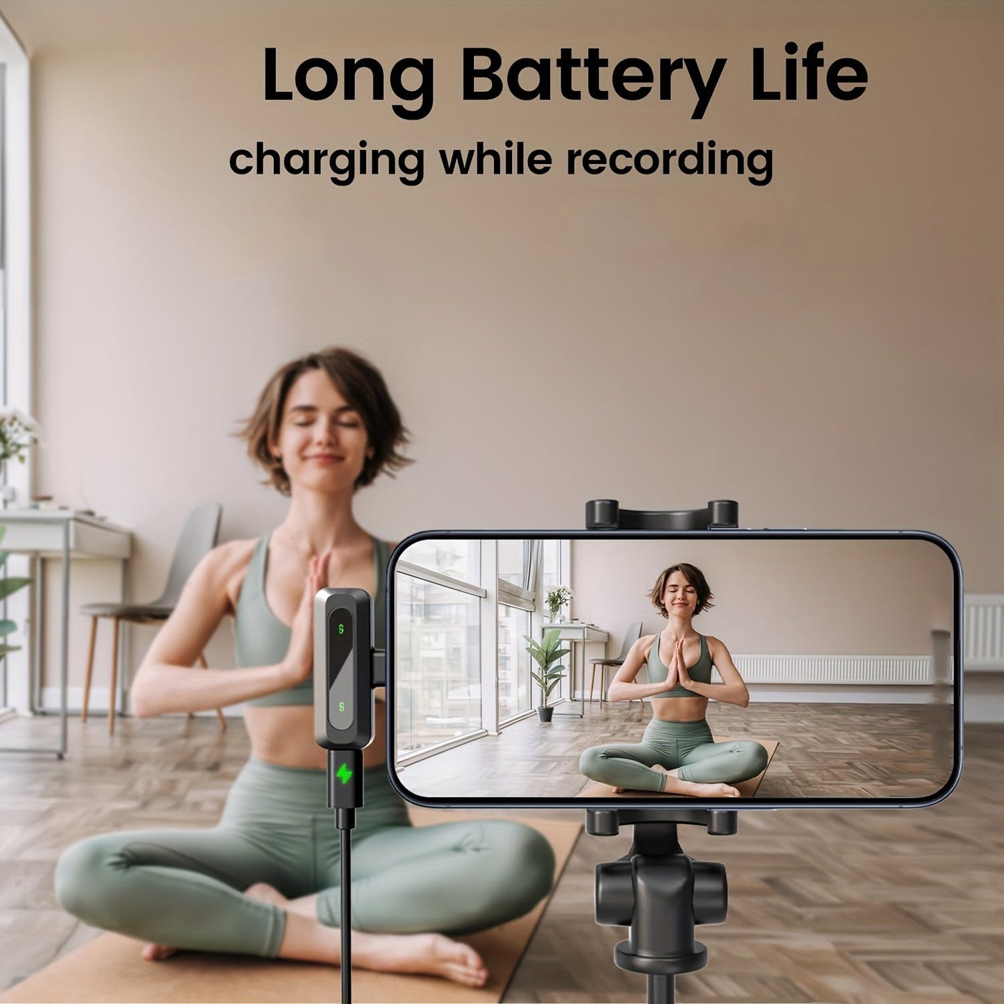 Frendorf | SoundClip Wireless Lavalier Mikrofon - Für Smartphones und Tablets