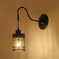 Frendorf | Metalen Cilinder/Hexagonaal Geëngageerde Wandlamp Boerderij 1 Lamp Restaurant Wandmontage Armatuur in Zwart