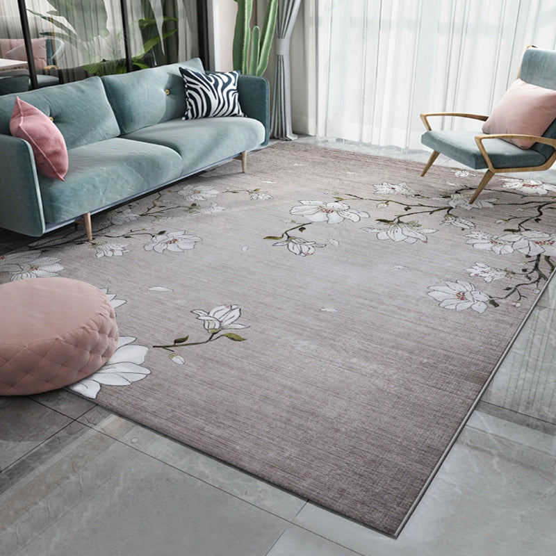 Frendorf | Multikleur Azië Binnenkleed Synthetisch 3D Patroon Tapijt Wasbaar Vlekbestendig Antislip Ondergrond Kleed voor Grote Kamer